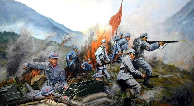一名紅軍小戰(zhàn)士被土匪抓住